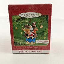 Hallmark Keepsake Christmas Ornament Kris And The Kringles with Sound Ne... - £23.49 GBP