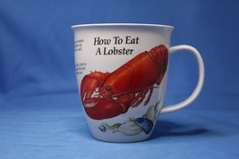 How to Eat A Lobster With Illustration Instructions 20oz  Mug Cup Coffee Tea - £15.11 GBP