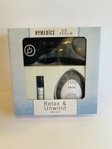 Homedics Ellia Relax &amp; Unwind Spa Kit - Eye Mask, Essential Oil, Sound S... - $23.74