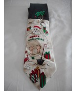 Santa on the Beach 100% silk  Tie necktie Tie Tales - $27.99