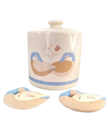 Enesco Emily Bee Country Farm Duck Sugar Bowl with Lid 2 Magnets Jam Jel... - £9.15 GBP