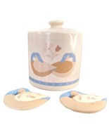 Enesco Emily Bee Country Farm Duck Sugar Bowl with Lid 2 Magnets Jam Jel... - £9.20 GBP