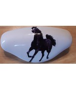 Ceramic Cabinet Drawer Pull Horse Black Arabian #2 - $11.33 CAD