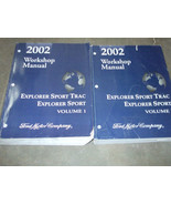 2002 Ford Explorer Sport Trac Service Workshop Shop Repair Manual Set FA... - $102.07