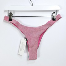 Urban Outfitters - NEW - Out From Under Pink Glitter Bikini Bottoms - Small - £15.06 GBP