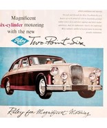 1957 Riley Motors 2.6 Oxford Import Advertisement Autocar Automobilia DWPP2 - $55.08 CAD