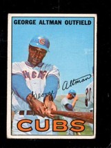 1967 Topps #87 George Altman Good+ Cubs *X88804 - £0.91 GBP