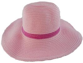 Derby Girls Sun Hat Straw Beach Fashion Style Summer Sun Kid Childs Hats... - $6.95