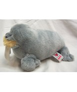 Ganz Webkinz SOFT GRAY WALRUS 8&quot; Plush Stuffed Animal Toy - $20.31 CAD