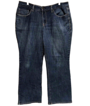 Faded Glory Blue Denim Bootcut Jeans Plus 16P Petite Stretch Medium Wash... - £10.18 GBP