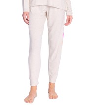 Insomniax Womens Butter Jersey Jogger Pajama Pants Color Oatmeal Size S - £25.90 GBP