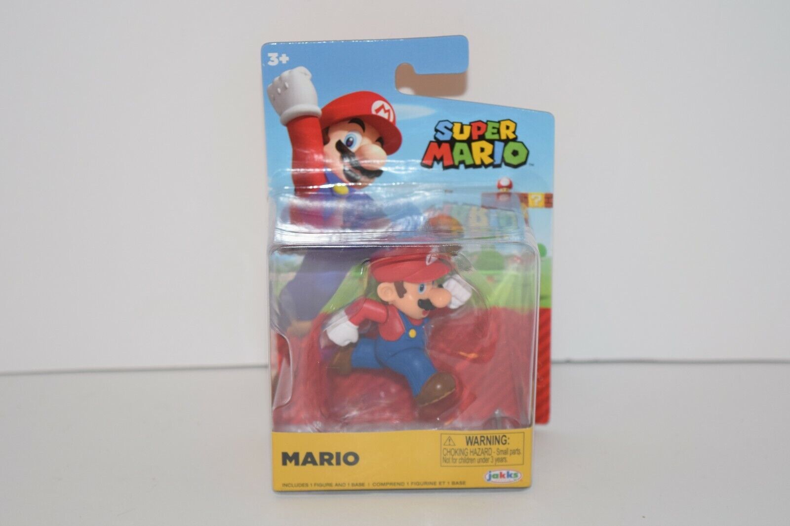 Jakks Pacific Running Mario Figure Super Mario Bros. World of Nintendo - £8.57 GBP