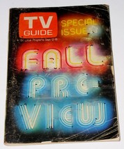 TV Guide Fall Preview Vintage 1970 Issue #911 - £39.37 GBP