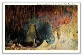 Spring Dome Carlsbad Caverns National Park New Mexico NM Linen Postcard W20 - £2.33 GBP