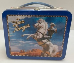 1998 Hallmark School Days Miniature Collectible Lunch Box 1950&#39;s Lone Ra... - $8.99