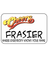 CHEERS FRASIER NAME BADGE HALLOWEEN COSTUME PIN BACK COSPLAY PROP - $15.24