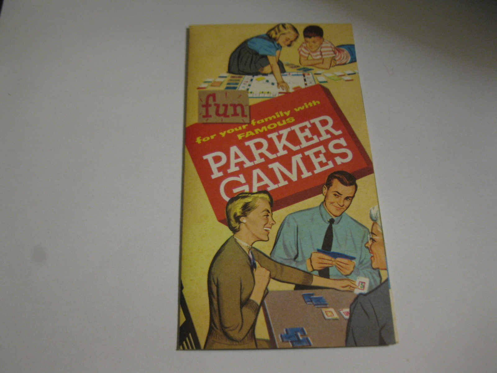 Primary image for 1958 Star Reporter Board Game Piece: Product Line Mini Poster foldout