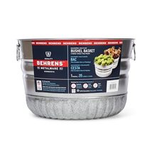 Behrens Galvanized Bushel Basket (1 Bushel) - €42,99 EUR