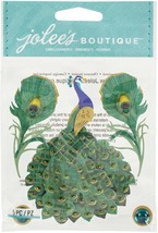 Jolee s Boutique Themed Embellishment Peacock - $509.17 MXN