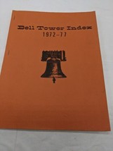 Vintage Bell Tower Index 1972-77 Ruth Conrad Booklet - £48.22 GBP