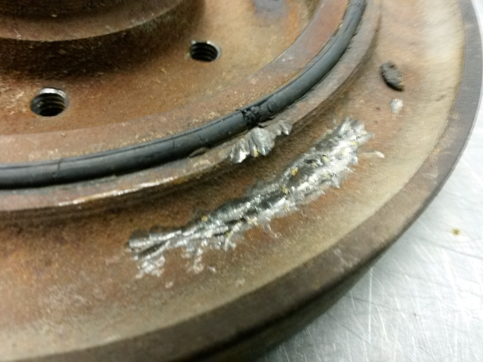 Crankshaft Harmonic Balancer From 1994 Jeep Grand Cherokee 5.2 Pulleys