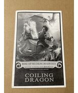 SDCC Promo COILING DRAGON BOOK 1 Comic 8.5”x5.5” Paper Black &amp; White - $9.95
