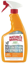 Natures Miracle Oxy Formula Stain &amp; Odor Destroyer: Superior Pet Stain and Odor - £21.01 GBP+