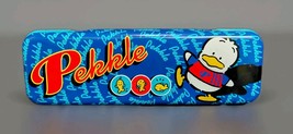 Vintage 1996 Sanrio Pekkle Pencil Tin Metal Box w/ Removable Tray (Japan) - $34.65
