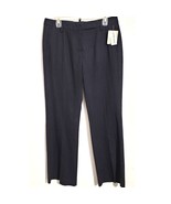 VTG Schumacher Rebel Wool Blend Flared Trouser Pants Large Dark Gray Lar... - $136.77 CAD