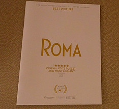 Roma Movie Promotional FYC 24 page Press Book &amp; Articles 2018  F - £18.01 GBP