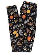 NWT LuLaRoe Kids L/XL (8-14) Witch Please Pumpkins Skeleton Halloween Le... - $14.84