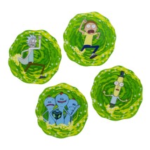 Paladone Rick and Morty 3D Set of 4 Drink Coasters, Multi Colored, 4 Count - £15.68 GBP
