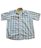 Vintage Southpole Mens Button Down Shirt Size L - Embroidered Logo - £13.24 GBP