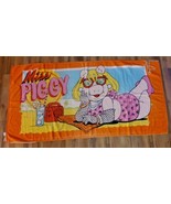 Vintage Miss Piggy Beach Towel 1987 Muppets Jim Henson Franco Cotton 29.... - £32.90 GBP