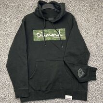 Diamond Supply Co. Hoodie Men Large Black Pullover Long Sleeve Pocket L - $345.09 MXN