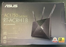ASUS AC1750 Dual Band RT-ACRH18 WiFi 5 Router Gigabit Ethernet USB 3.0 - $770.49 MXN
