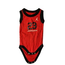 Air Jordan Red Boys Infant Tank Boys Infant Baby Size 3 6 months red bla... - £6.20 GBP