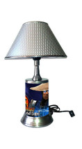 Mortal Kombat Raiden desk lamp with chrome finish shade - £35.03 GBP