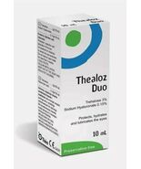 3× THEALOZ DUO EYE DROPS 10ml  xpe 2028 FAST SHIP (SALE)! - $273.19