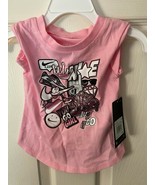 Toddler Nike Girl&#39;s Empowerment 12 Months Pink Shirt *NEW w/Tags* d1 - $265.90 MXN