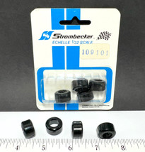 4pc Vintage Strombecker Monntreal Canada 1/32 1:32 Slot Car Rubber TIRES... - £14.38 GBP