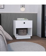 Elegant Paris 1-Drawer Nightstand With Shelf - £131.27 GBP+