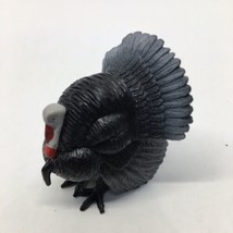 2&quot; Wild-Life Plastic Turkey Toy - Farm Animal Poultry - £5.28 GBP