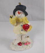 Russ Ice Sculptures Bee Mine #21143 Collectible Snowman Figurine - $332.30 MXN