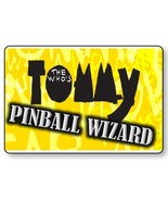 TOMMY PINBALL WIZARD /ELTON JOHN NAME BADGE PROP HALLOWEEN COSPLAY PIN BACK - $294.38 MXN