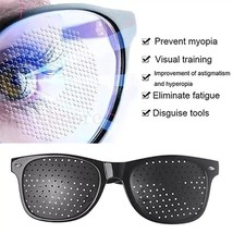 Vision Spectacles Eyesight Improver Pin Hole Training Exercise Glasses Eyes - $6.99