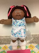 Vintage Cabbage Patch Kid Girl African American HM#3 Hong Kong P Factory 1985 - £219.02 GBP