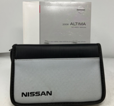 2006 Nissan Altima Owners Manual Handbook with Case OEM M01B42003 - £24.77 GBP