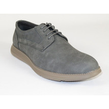 Men's Adolfo Shoes Soft Comfortable Dress Casual Light Weight Lace Up 3240 Gray image 2