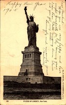 Statue of Liberty New York City NY, Undivided Back 1905 POSTCARD BK67 - £6.96 GBP